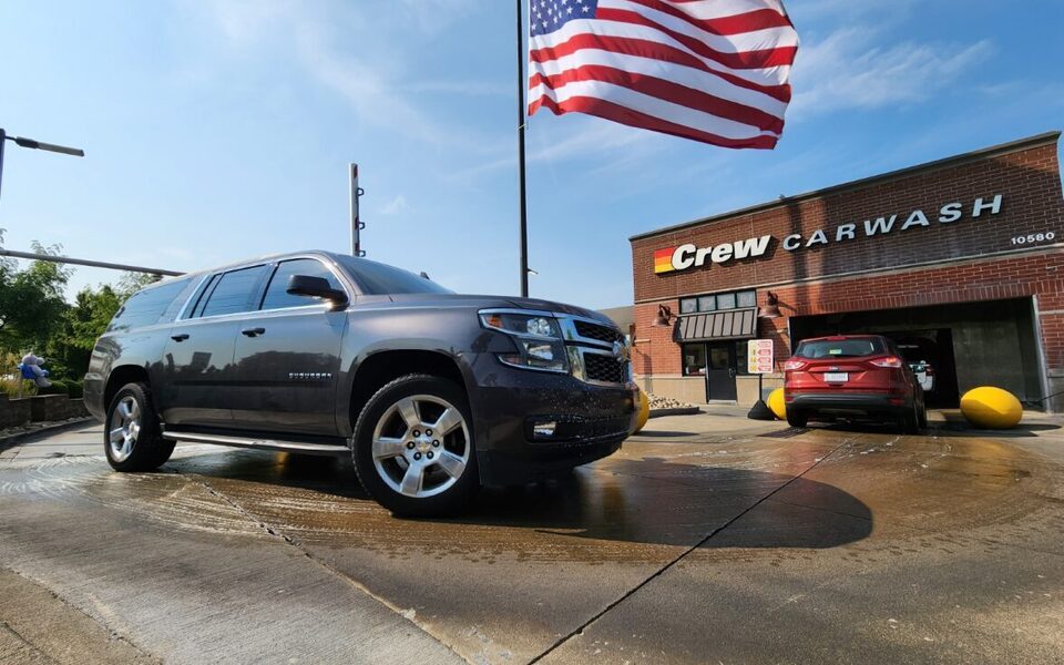 Crew Carwash exterior in Greater Lafayette