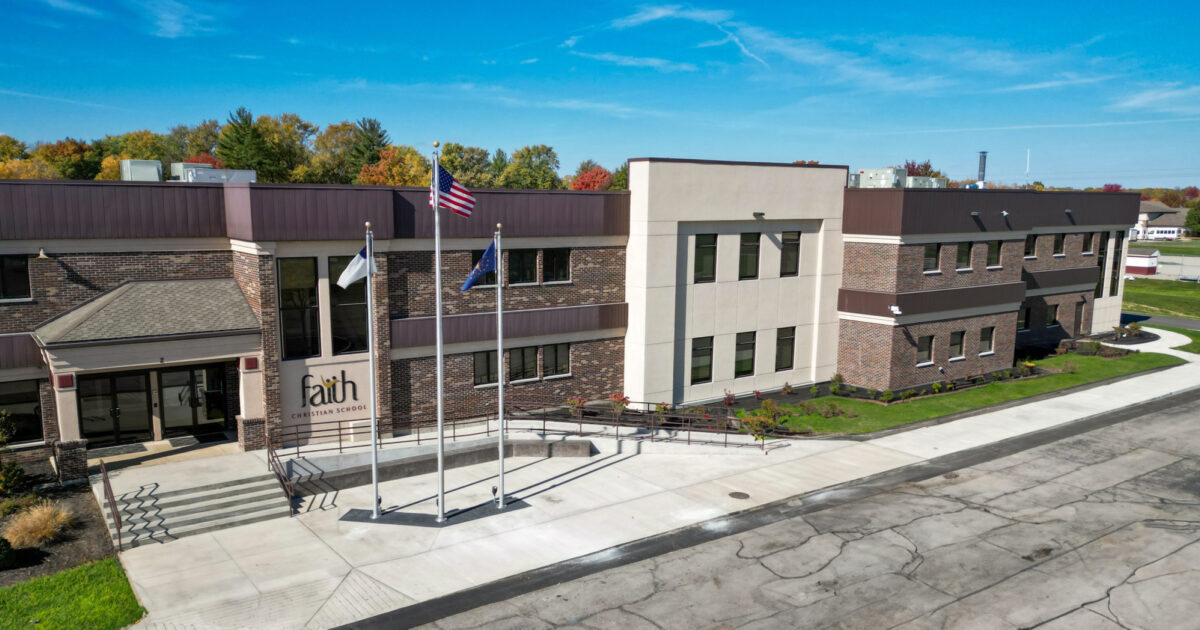 Faith Christian School campus in Lafayette, Indiana