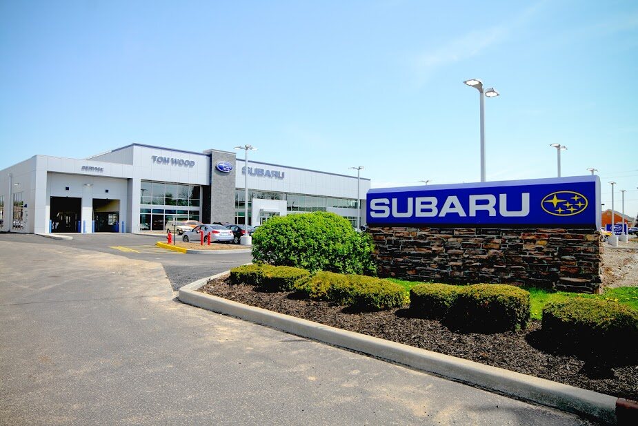 The Tom Wood Subaru dealership in Indianapolis