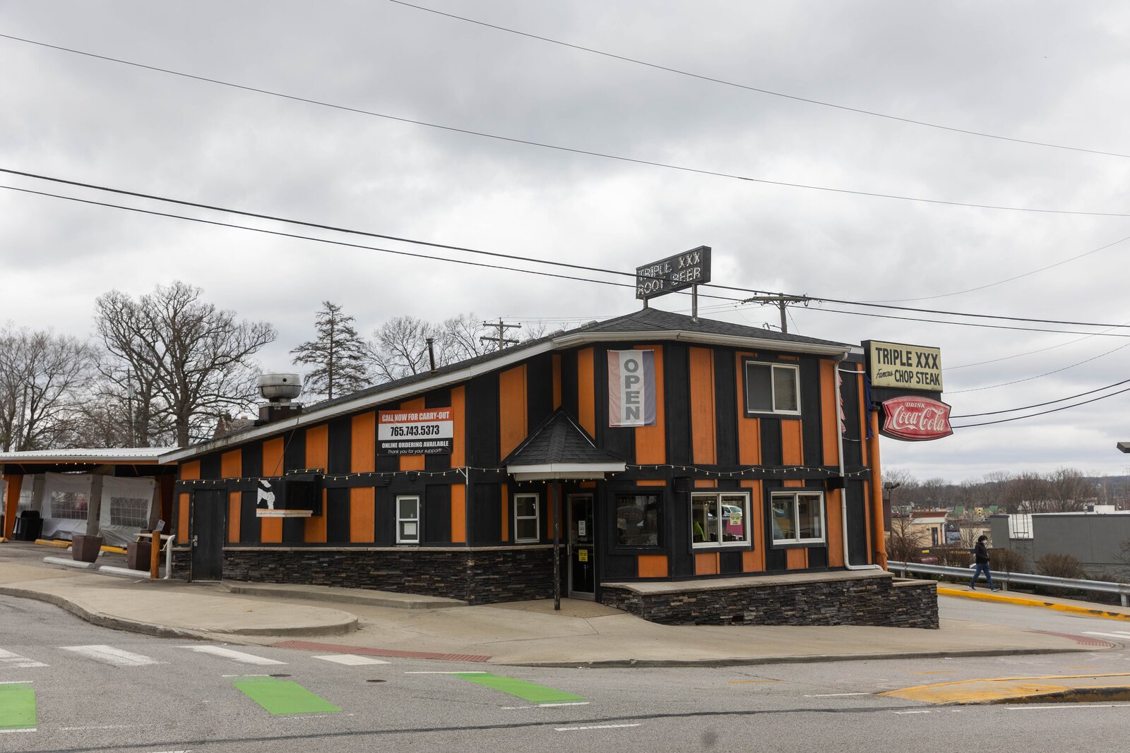 The historic Triple XXX Family Restaurant in West Lafayette