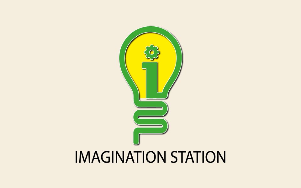 Official Imagination Station lightbulb logo